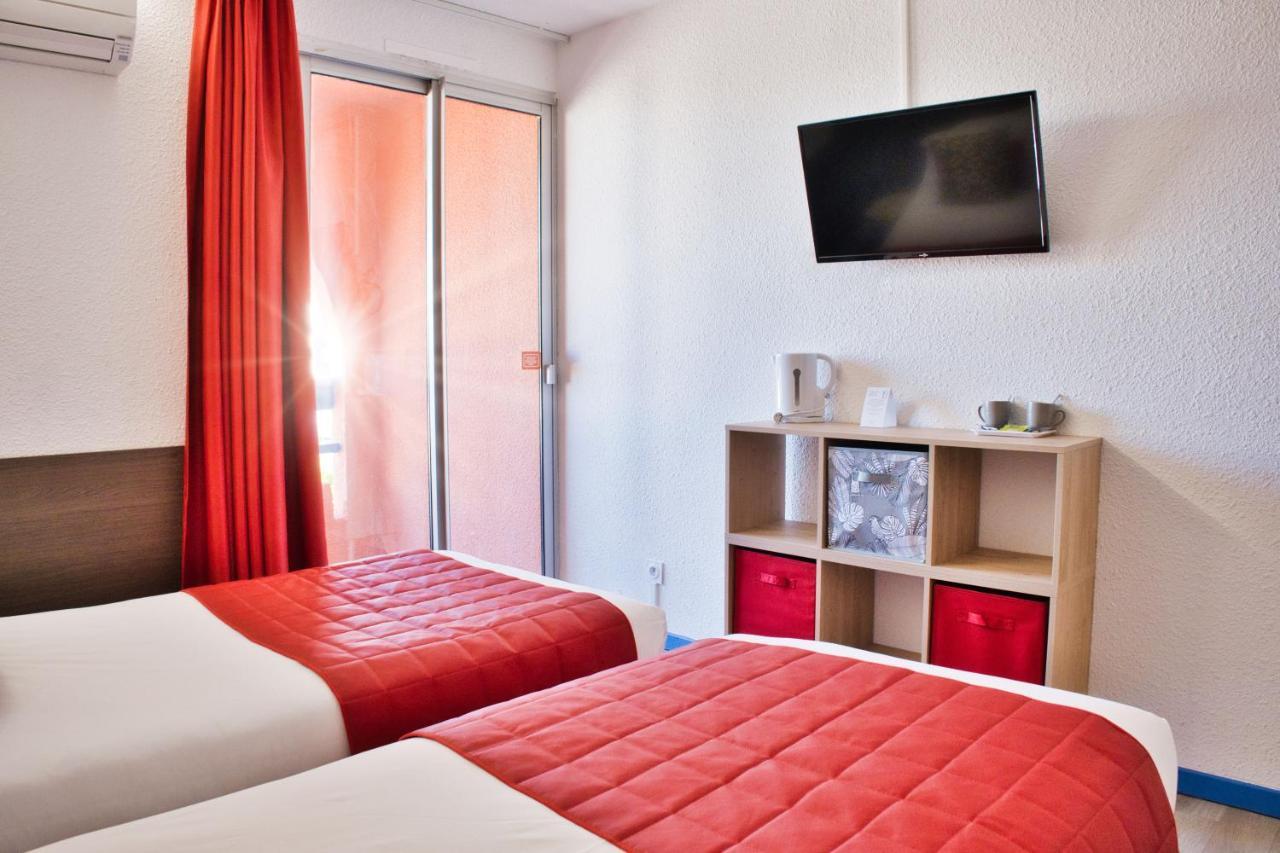 Cit'Hotel Des 2 Golfs Leucate Eksteriør billede